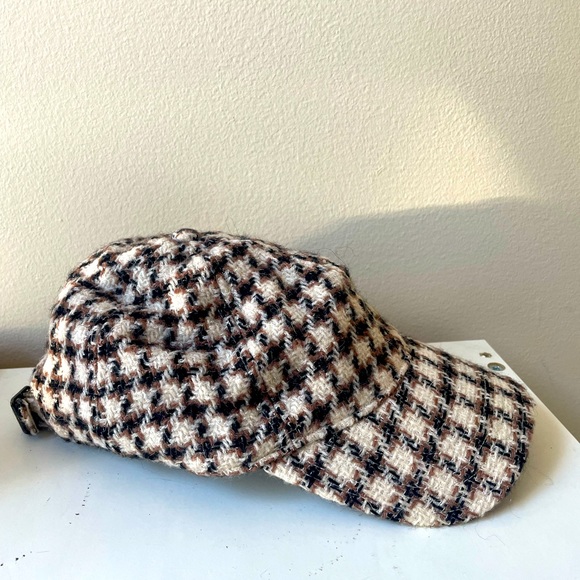 Jcrew Tweed Baseball hat